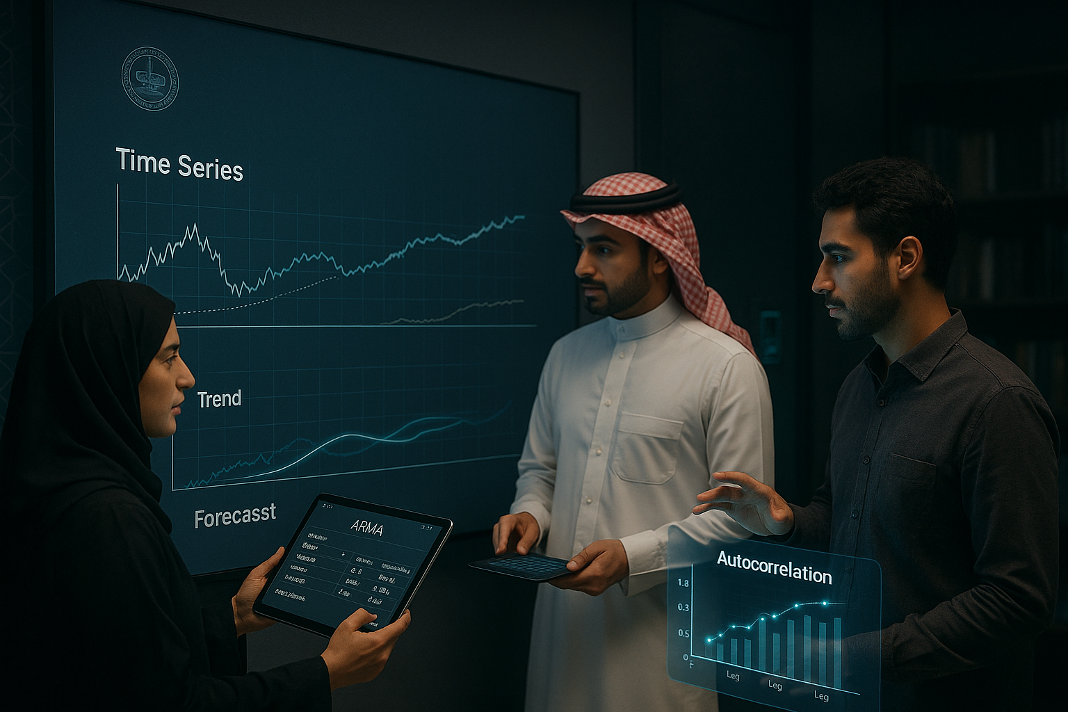 السلاسل الزمنية hmacademy_001